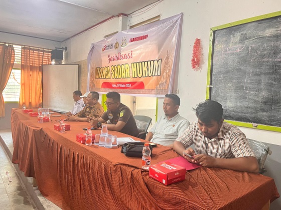Bawaslu Kabupaten Kampar Adakan Sosialisasi Warga Sadar Hukum